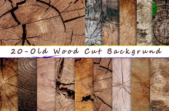 Download Old Tree Wood Cut Background - Premium Bundle