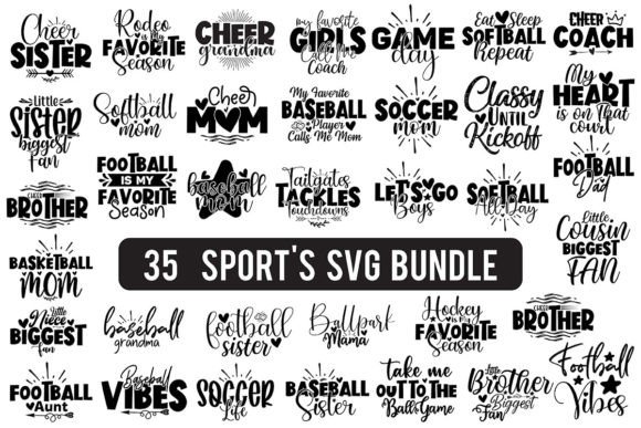 Download Sports SVG Bundle - Sports svg Collection